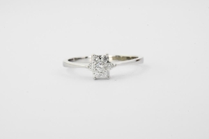 0.16 Karat Fantezi Pırlanta Yüzük - Z025817 - KOÇAK DIAMOND