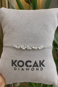 0.07 Karat Zarif Pırlanta Bileklik - E005190 - KOÇAK DIAMOND