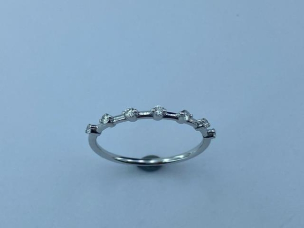 0.12 Karat Yarımtur Pırlanta Yüzük - Z025397 - 1