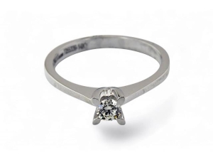 0.16 Karat Tektaş Pırlanta Yüzük - T054236 - KOÇAK DIAMOND