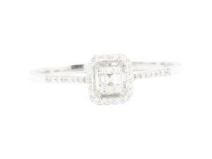 0.12 Karat Baget Pırlanta Yüzük - VZ06496 - KOÇAK DIAMOND