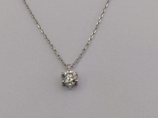 0.25 Karat Tektaş Pırlanta Kolye - L022355 - 1