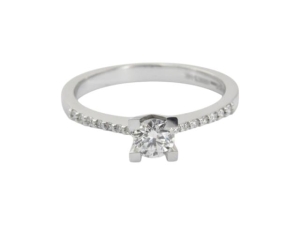 0.26 Karat Tektaş Pırlanta Yüzük - A005383 - KOÇAK DIAMOND