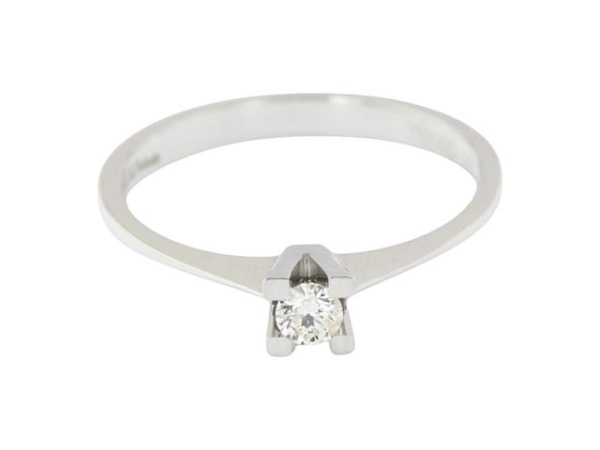 0.26 Karat Tektaş Pırlanta Yüzük - T026811 - 1