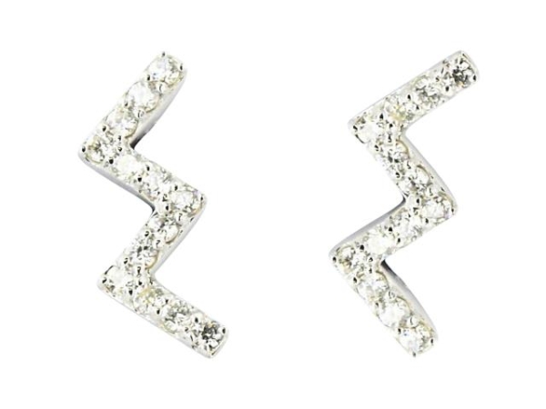 0.27 Karat Pırlanta Fantezi Küpe - K014510 - 1