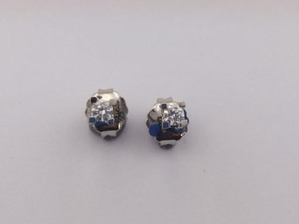 0.27 Karat Tektaş Pırlanta Küpe - K014838 - 1