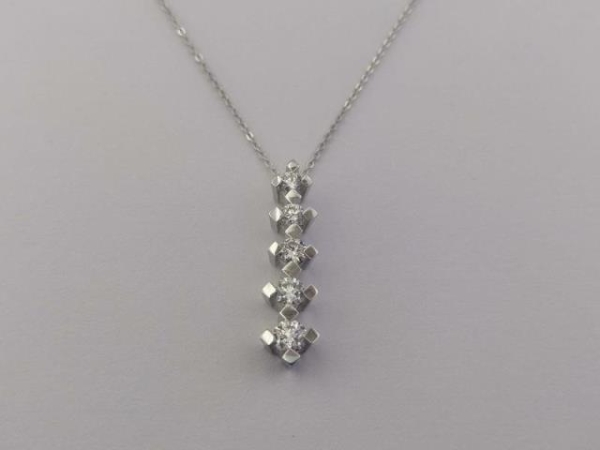 0.30 Karat Fantezi Pırlanta Kolye - L018745 - 1