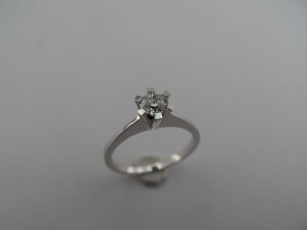 0.30 Karat Tektaş Pırlanta Yüzük - T033089 - 1