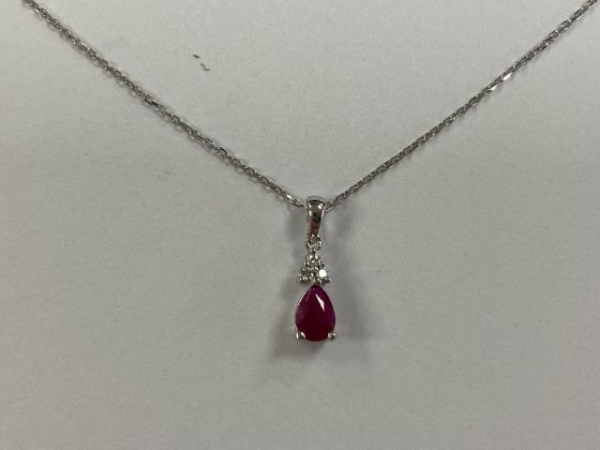 0.36 Karat Renkli Taşlı Pırlanta Kolye - RL10346 - 1
