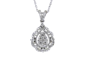 0.39 Karat Fantezi Pırlanta Kolye - L022556 - KOÇAK DIAMOND