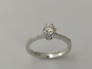 0.40 Karat Tektaş Pırlanta Yüzük - A005588 - KOÇAK DIAMOND