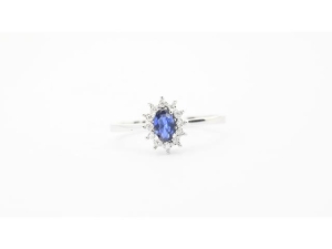 0.54 Karat Renkli Taşlı Pırlanta Yüzük - RZ10838 - KOÇAK DIAMOND