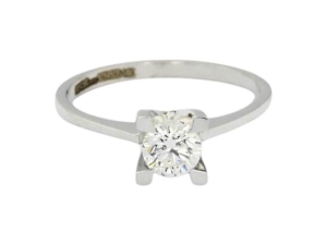 0.54 Karat Tektaş Pırlanta Yüzük - T052916 - KOÇAK DIAMOND