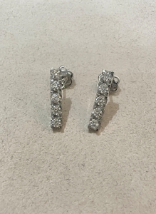 0.59 Karat Fantezi Pırlanta Küpe - K015056 - KOÇAK DIAMOND