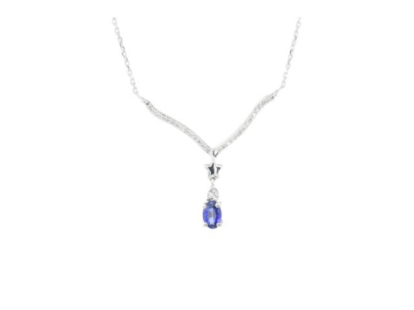 0.62 Karat Renkli Taşlı Pırlanta Kolye - RL08653 - 1