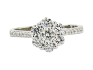 0.74 Karat Fantezi Pırlanta Yüzük - Z027436 - KOÇAK DIAMOND