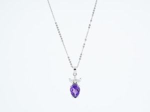 0.74 Karat Renkli Taşlı Pırlanta Kolye - RL07894 - KOÇAK DIAMOND