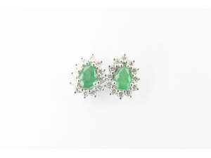 1.08 Karat Renkli Taşlı Pırlanta Küpe - RK07129 - KOÇAK DIAMOND