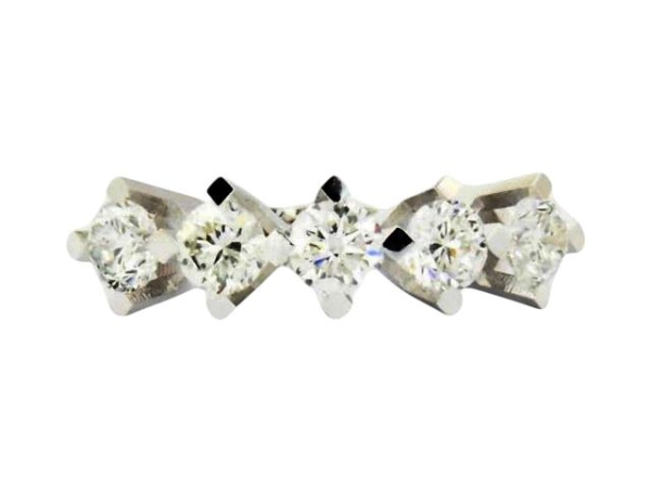 1.25 Karat Beştaş Pırlanta Yüzük - B015657 - 1