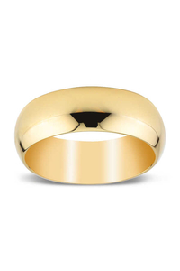 14 Ayar Altın 6.5 mm Sade Alyans - 1