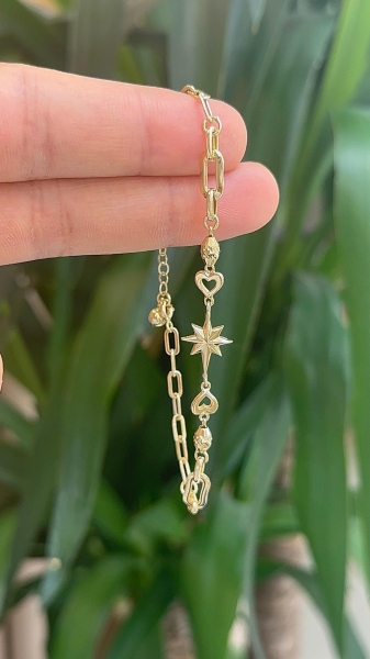 14 Ayar Altın Bileklik - 1