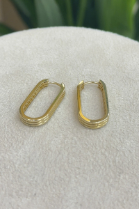 14 Ayar Altın Ataş Küpe - bende