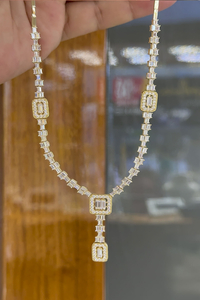 14 Ayar Altın Baget Gerdanlık - bende