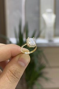 14 Ayar Altın Baget Yüzük - bende