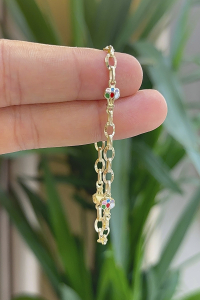 14 Ayar Altın Dondurmalı Bileklik - bende