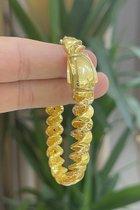 14 Ayar Altın Burgu Bileklik - bende