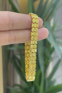 14 Ayar Altın Geo Bileklik - bende