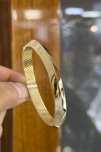 14 Ayar Altın Çatı Kelepçe - bende