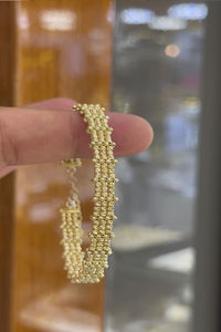 14 Ayar Altın Dorikalı Kelepçe - bende