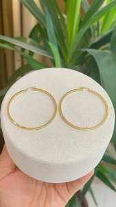 14 Ayar Altın Halka Küpe - bende