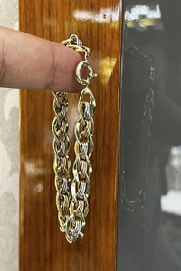 14 Ayar Altın Hallow Bileklik - bende