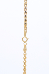 14 Ayar Altın İnce Pullu Zincir - bende