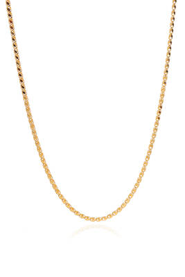 14 Ayar Altın İnce Pullu Zincir - 2