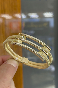 14 Ayar Altın Kaburga Kelepçe - bende