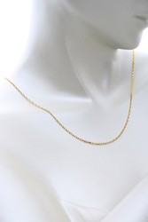 14 Ayar Altın Kalın Forse Zincir - 3