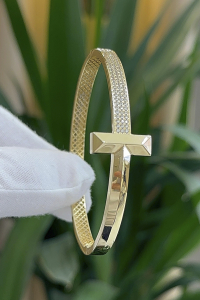 14 Ayar Altın T Kelepçe - bende