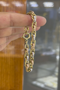 14 Ayar Altın Marten Bileklik - bende