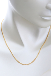 14 Ayar Altın Orta Kalınlık Gurmet Zincir - 3