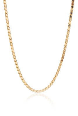 14 Ayar Altın Orta Kalınlık Pullu Zincir - 1