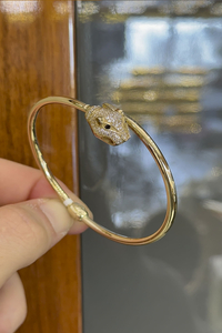 14 Ayar Altın Pars Kelepçe - bende