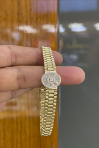 14 Ayar Altın RLX Ay Işığı Bileklik - bende