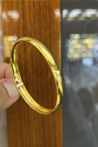 14 Ayar Altın Sade Bilezik - bende