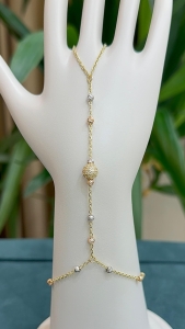 14 Ayar Altın Dorikalı Şahmeran - bende