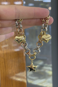 14 Ayar Altın Sevgi Bileklik - bende