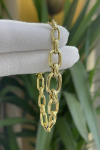 14 Ayar Altın Süzmeli Bileklik - bende