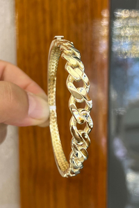 14 Ayar Altın Süzmeli Gurmet Kelepçe - bende